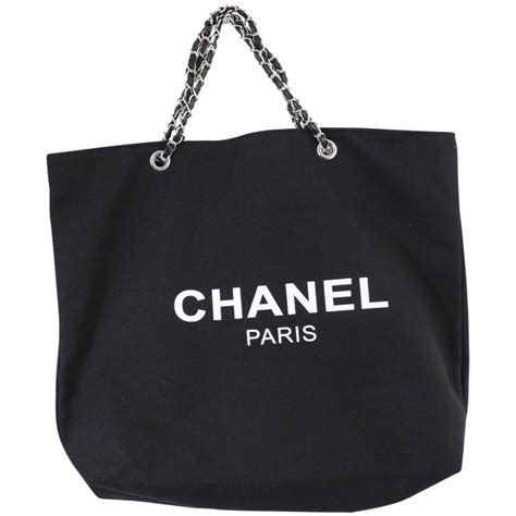 chanel vip canvas bag|authentic Chanel tote bag.